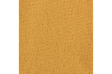Lystette gardiner med maljer og lin-design 2 stk 140x225 cm - Gul - Tekstiler - Gardiner - Mørkleggingsgardin