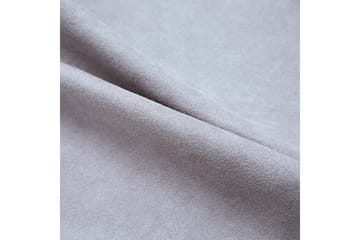 Lystette gardiner med metallringer 2 stk grå 140x225 cm - Tekstiler - Gardiner - Mørkleggingsgardin