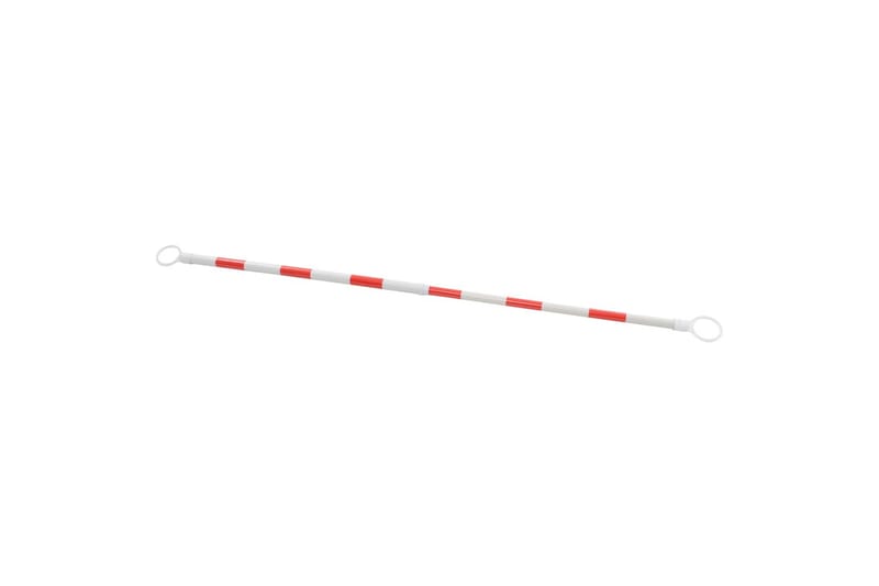 Uttrekkbare trafikkjeglestenger 2 stk plast 130-215 cm - Tekstiler - Gardiner - Mørkleggingsgardin