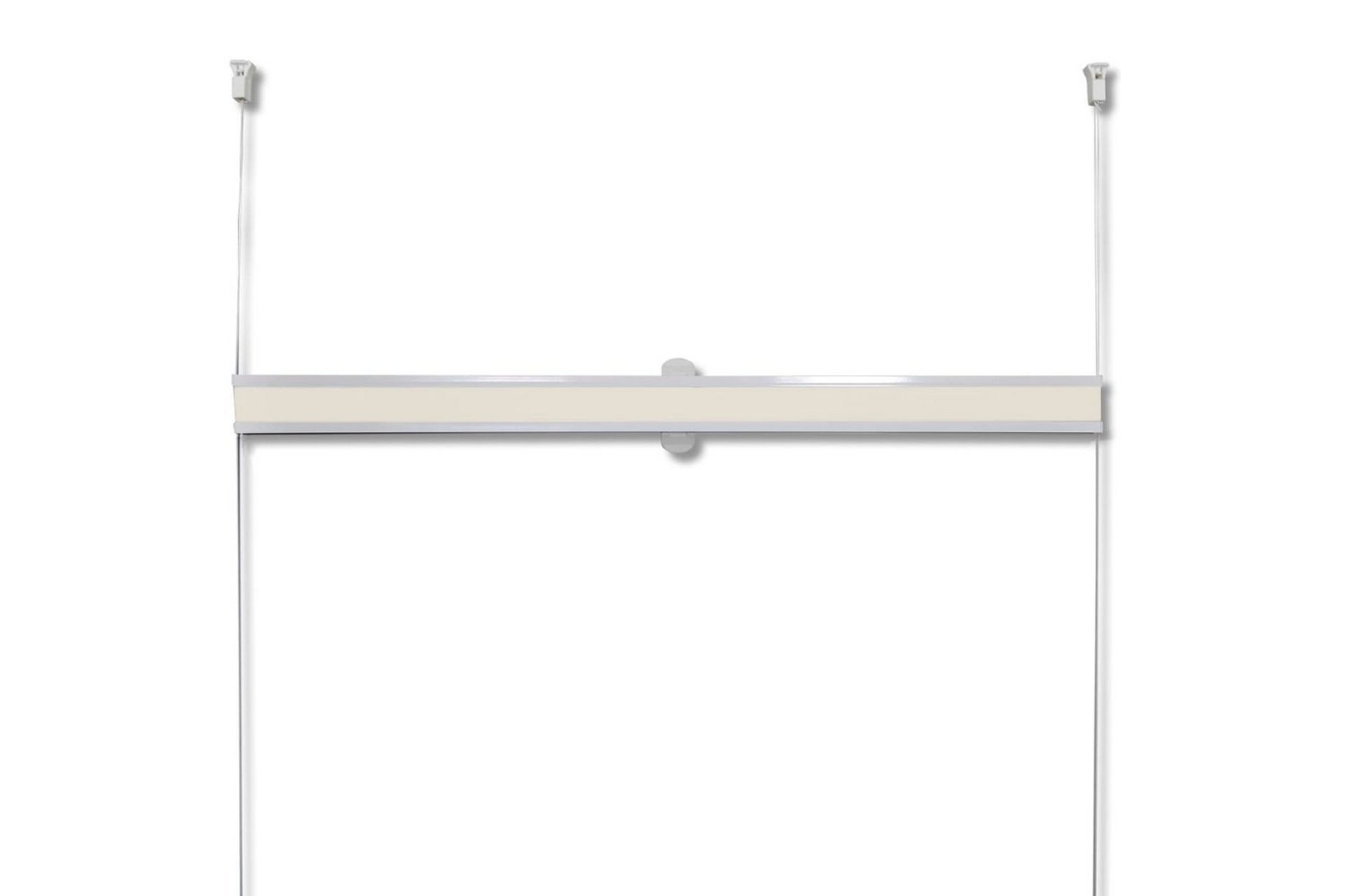 Plisségardiner 100x150 cm kremhvit - Creme - Tekstiler - Gardiner - Persienner