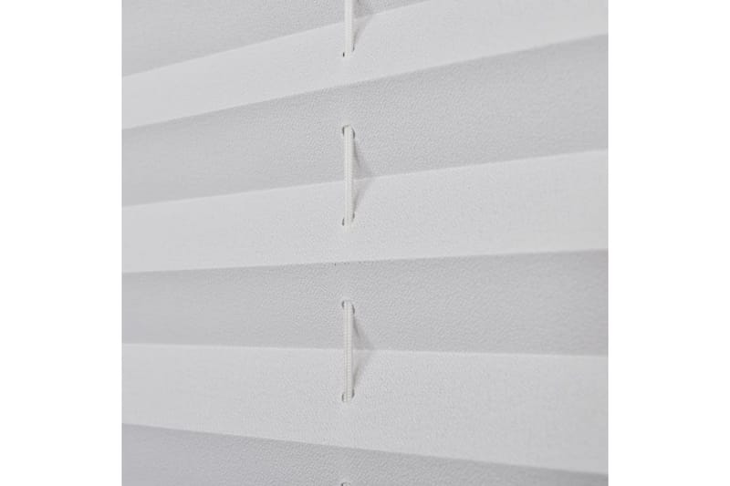 Plisségardiner 100x200cm hvit - Hvit - Tekstiler - Gardiner - Persienner