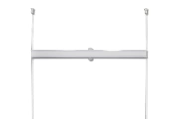 Plisségardiner 80 x 200 cm hvit - Hvit - Tekstiler - Gardiner - Persienner