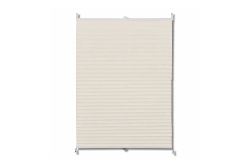 Plissegardiner 50x100cm Krem - Creme - Tekstiler - Gardiner - Persienner