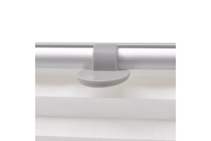 Plissegardiner hvit F06 - Hvit - Tekstiler - Gardiner - Persienner
