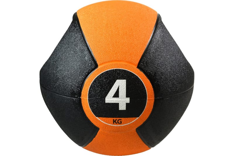 Pure2Improve Medisinball med håndtak 4 kg oransje - Persienner