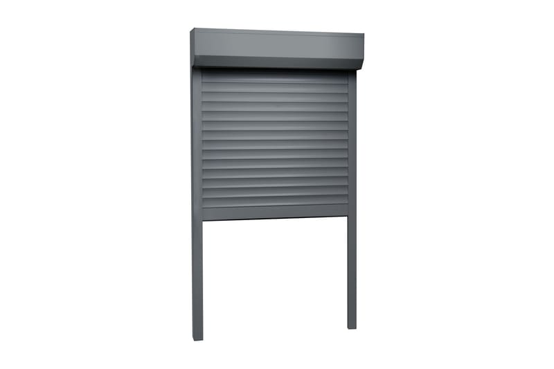 Rulleskodde aluminium 100x210 cm antrasitt - Tekstiler - Gardiner - Persienner