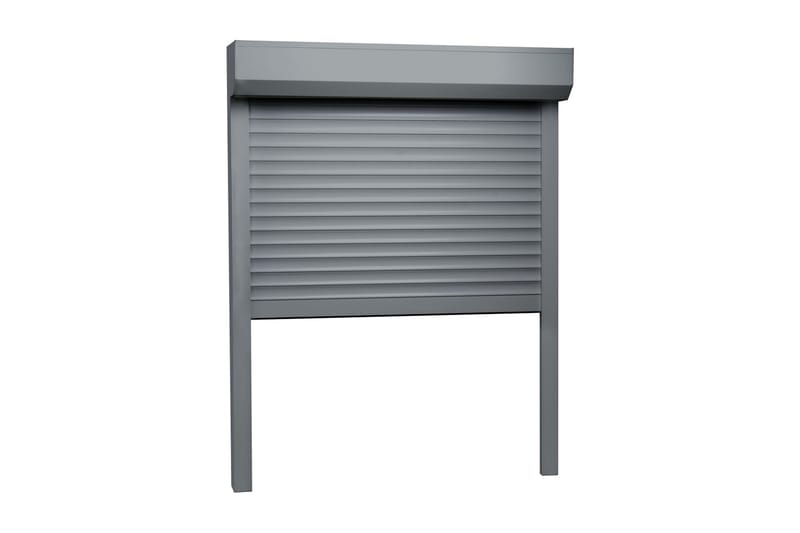 Rulleskodde aluminium 70x100 cm antrasitt - Tekstiler - Gardiner - Persienner