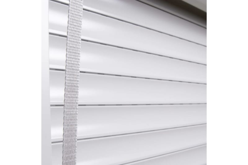 Rulleskodde aluminium 70x100 cm hvit - Tekstiler - Gardiner - Persienner
