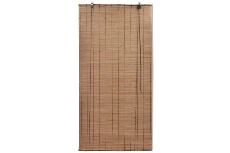 Rullegardin bambus 80x220 cm brun - Brun - Rullegardin
