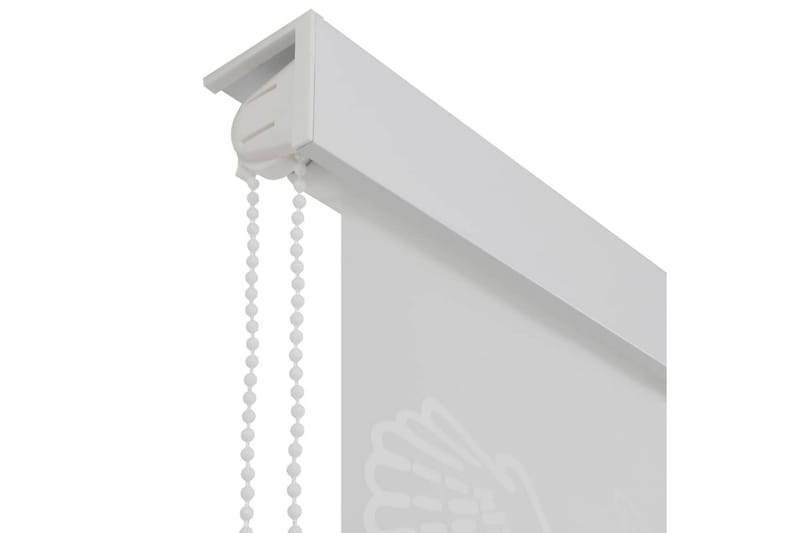Dusjforheng 100x240 cm sjøstjerne - Hvit - Tekstiler - Gardiner - Rullegardin