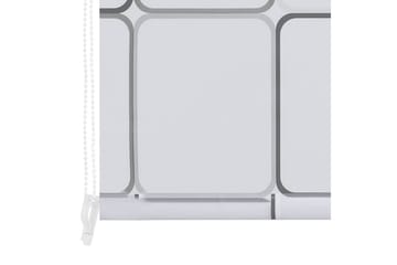 Dusjforheng 120x240 cm kvadrat - Hvit/Grå - Tekstiler - Gardiner - Rullegardin