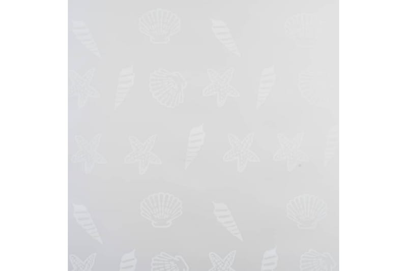 Dusjforheng 140x240 cm sjøstjerne - Hvit - Tekstiler - Gardiner - Rullegardin