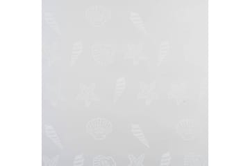 Dusjforheng 160x240 cm sjøstjerne - Hvit - Tekstiler - Gardiner - Rullegardin