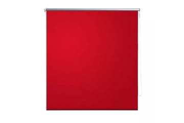 Mørkeleggingsrullegardin 100 x 175 cm Rød - Rød - Tekstiler - Gardiner - Rullegardin