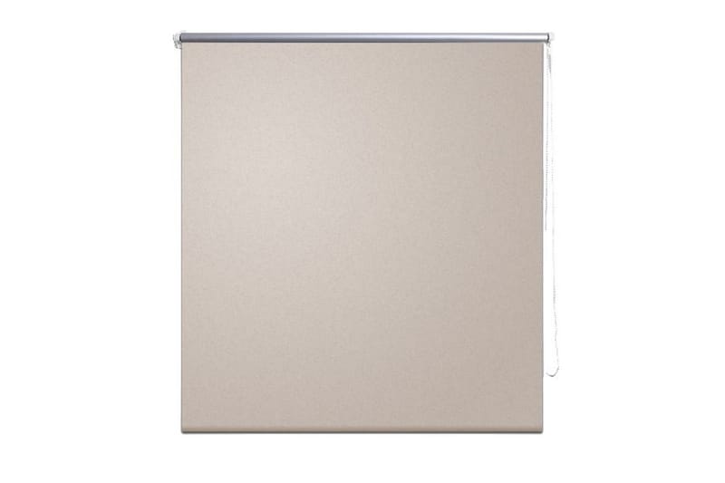 Rullegardin 100 x 230 cm beige - Beige - Tekstiler - Gardiner - Rullegardin