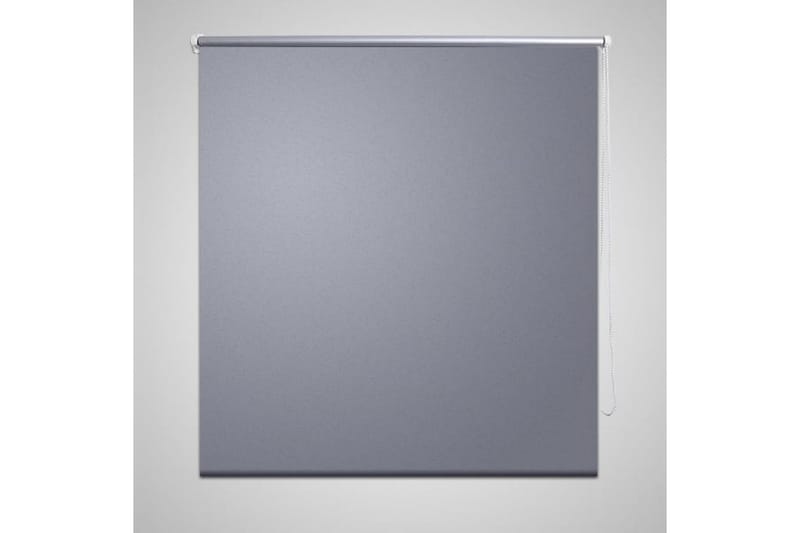 Rullegardin 100 x 230 cm grå - Grå - Tekstiler - Gardiner - Rullegardin