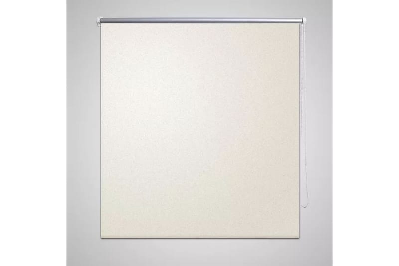 Rullegardin 120 x 230 cm beige-hvit - GråHvit - Tekstiler - Gardiner - Rullegardin