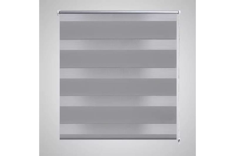 Rullegardin 140 x 175 cm grå - Grå/Transparent - Tekstiler - Gardiner - Rullegardin