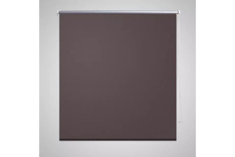 Rullegardin 140 x 175 cm kaffefarget - Brun - Rullegardin