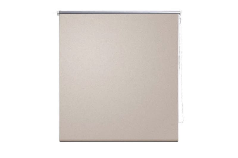 Rullegardin 140 x 230 cm beige - Beige - Tekstiler - Gardiner - Rullegardin