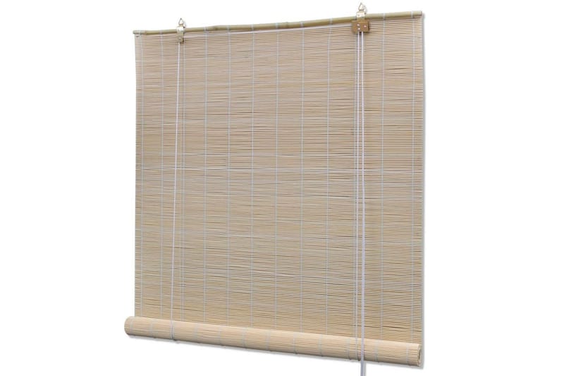 Rullegardin bambus 100x220 cm naturell - Natur - Rullegardin