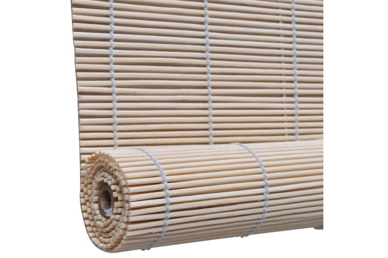 Rullegardin bambus 80x220 cm naturell - Natur - Rullegardin