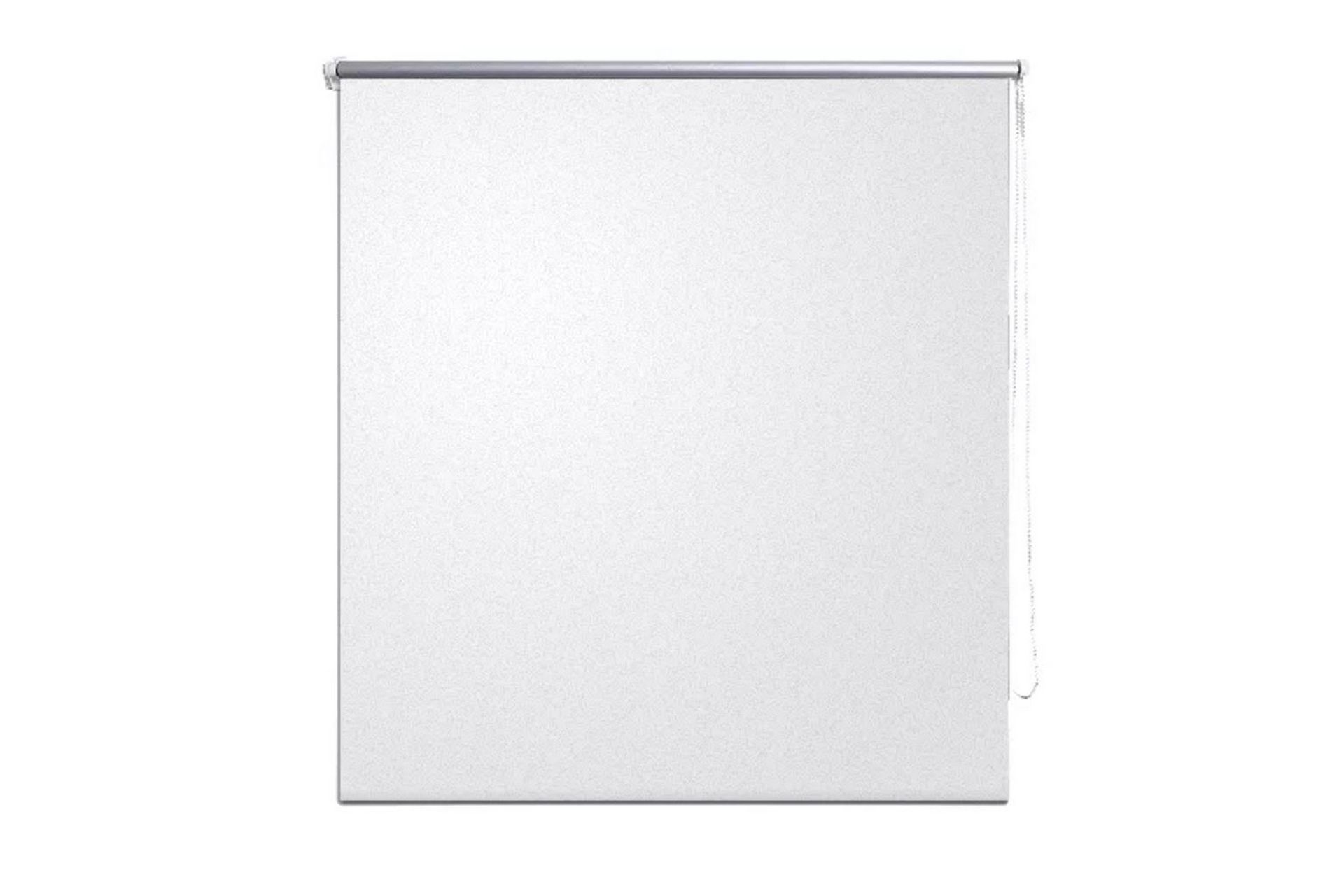 Rullegardin Blackout 100 x 230 cm Hvit - Hvit - Tekstiler - Gardiner - Rullegardin