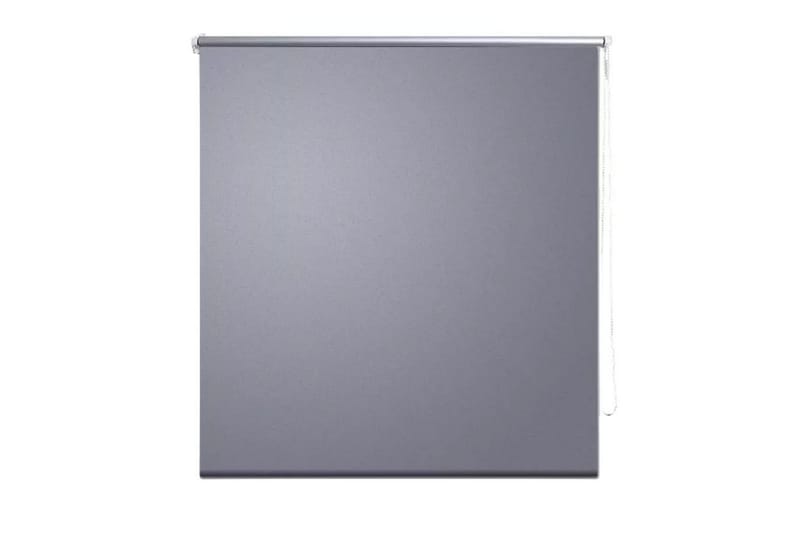 Rullegardin blackout 160 x 175 cm Grå - Grå - Tekstiler - Gardiner - Rullegardin