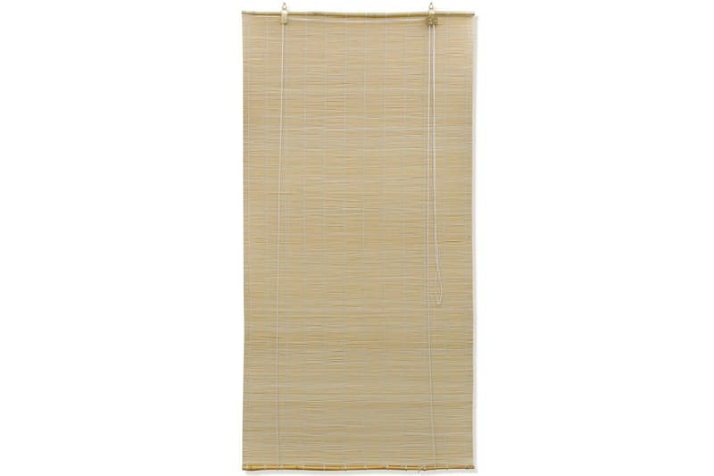 Rullegardiner naturlig bambus 140x160 cm - Beige - Rullegardin