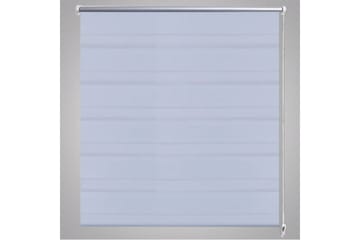 Rullegardiner sebramønstret 120 x 175 cm hvit - Hvit/Transparent - Tekstiler - Gardiner - Rullegardin