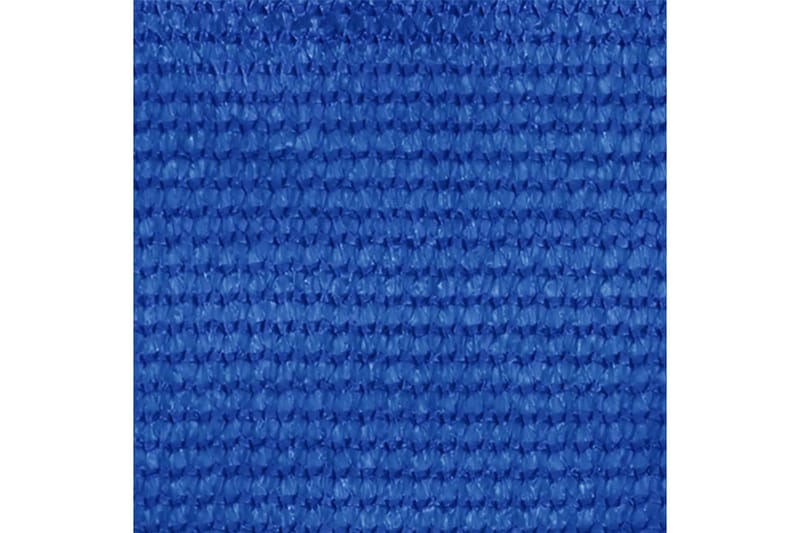 Utendørs rullegardin 120x140 cm blå HDPE - Blå - Rullegardin