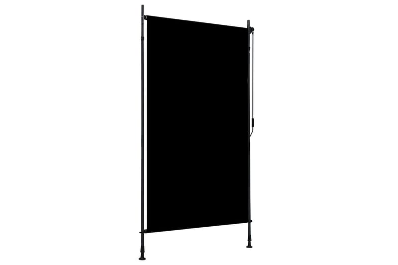 Utendørs rullegardin 120x270 cm antrasitt - Grå - Tekstiler - Gardiner - Rullegardin