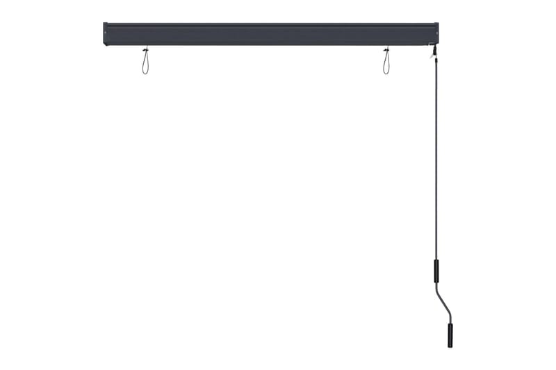 Utendørs rullegardin 140x250 cm gul og blå - Gul - Tekstiler - Gardiner - Rullegardin