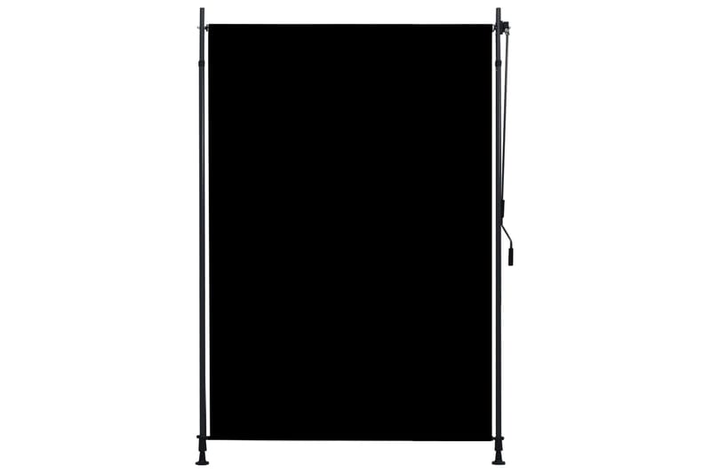 Utendørs rullegardin 150x270 cm antrasitt - Grå - Tekstiler - Gardiner - Rullegardin
