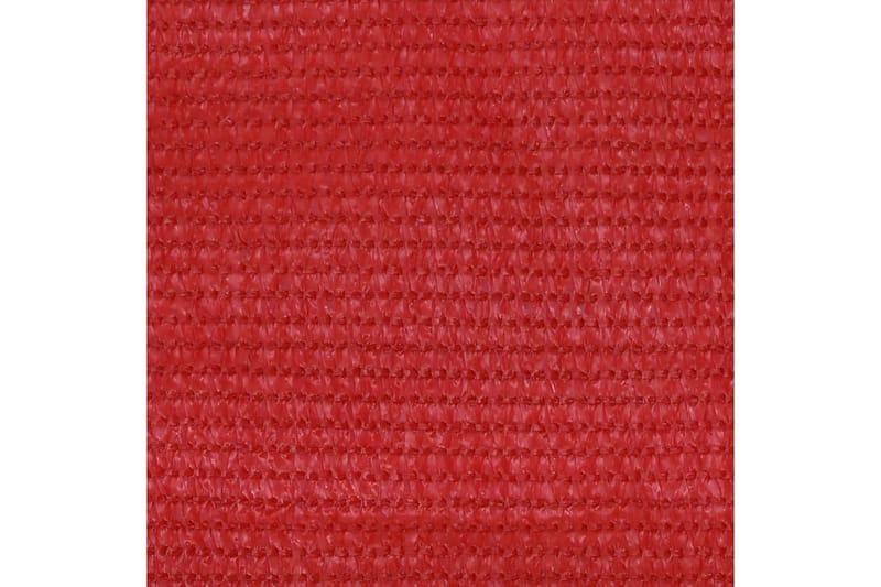 Utendørs rullegardin 60x140 cm rød HDPE - Rød - Tekstiler - Gardiner - Rullegardin