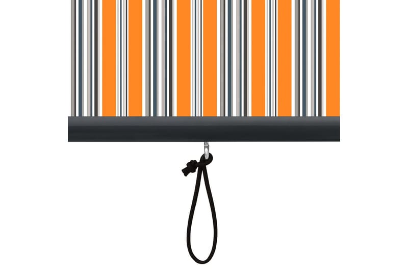 Utendørs rullegardin 60x250 cm gul og blå - Gul - Tekstiler - Gardiner - Rullegardin