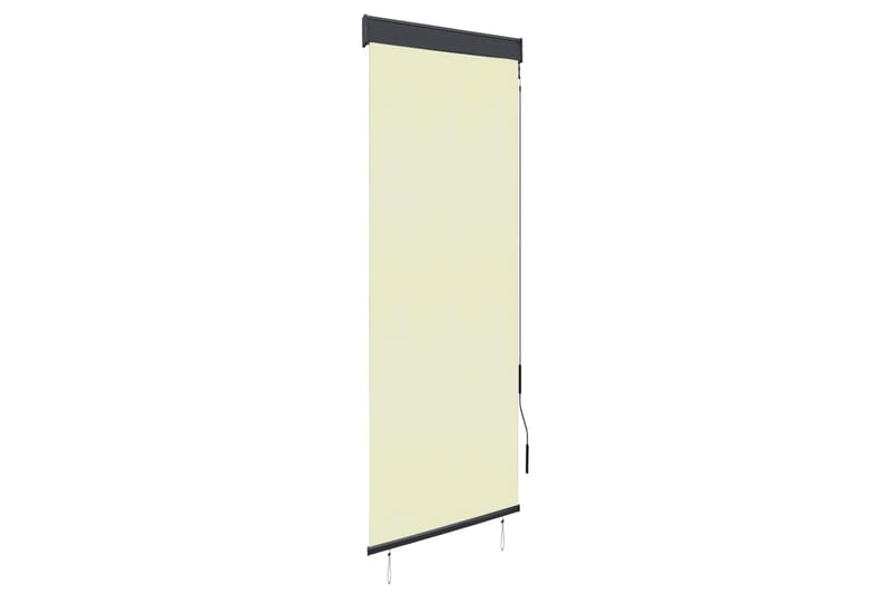 Utendørs rullegardin 60x250 cm kremhvit - Krem - Tekstiler - Gardiner - Rullegardin