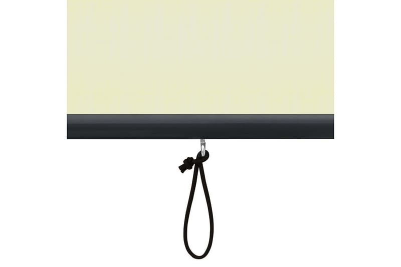 Utendørs rullegardin 80x250 cm kremhvit - Krem - Tekstiler - Gardiner - Rullegardin