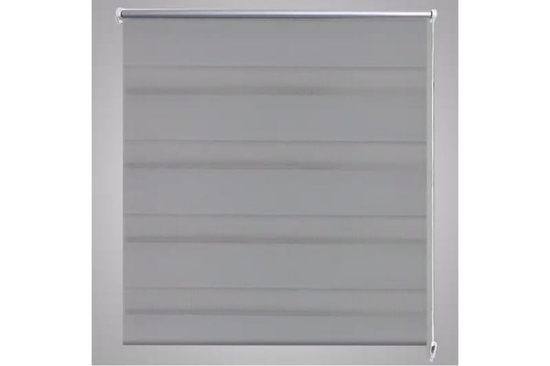 Zebra Gardiner 100 x 175 cm Grå - Grå/Transparent - Tekstiler - Gardiner - Rullegardin
