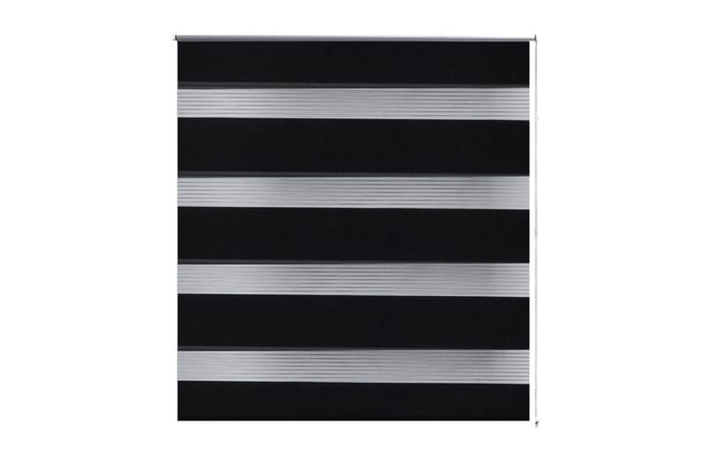 Zebra Gardiner 120 x 175 cm Svart - Svart/Transparent - Tekstiler - Gardiner - Rullegardin