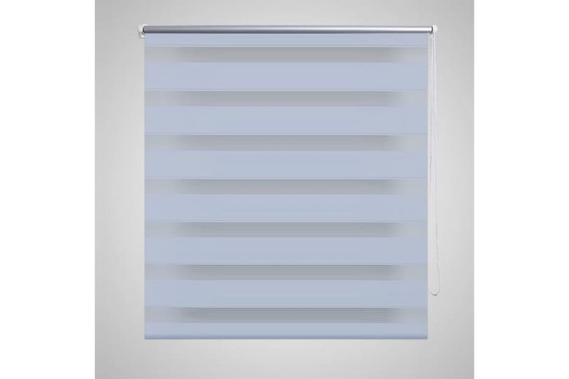 Zebra Gardiner 40 x 100 cm Hvit - Hvit/Transparent - Rullegardin