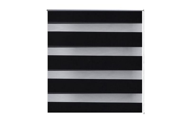Zebra Gardiner 40 x 100 cm Svart - Svart/Transparent - Rullegardin
