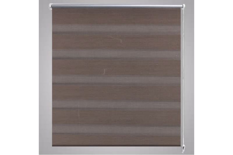 Zebra Gardiner 50 x 100 cm Kaffe Farge - Brun/Transparent - Tekstiler - Gardiner - Rullegardin