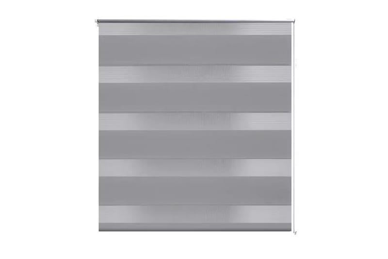 Zebra Gardiner 60 x 120 cm Grå - Grå/Transparent - Tekstiler - Gardiner - Rullegardin