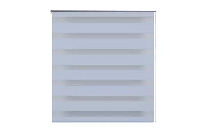 Zebra Gardiner 60 x 120 cm Hvit - Hvit/Transparent - Tekstiler - Gardiner - Rullegardin