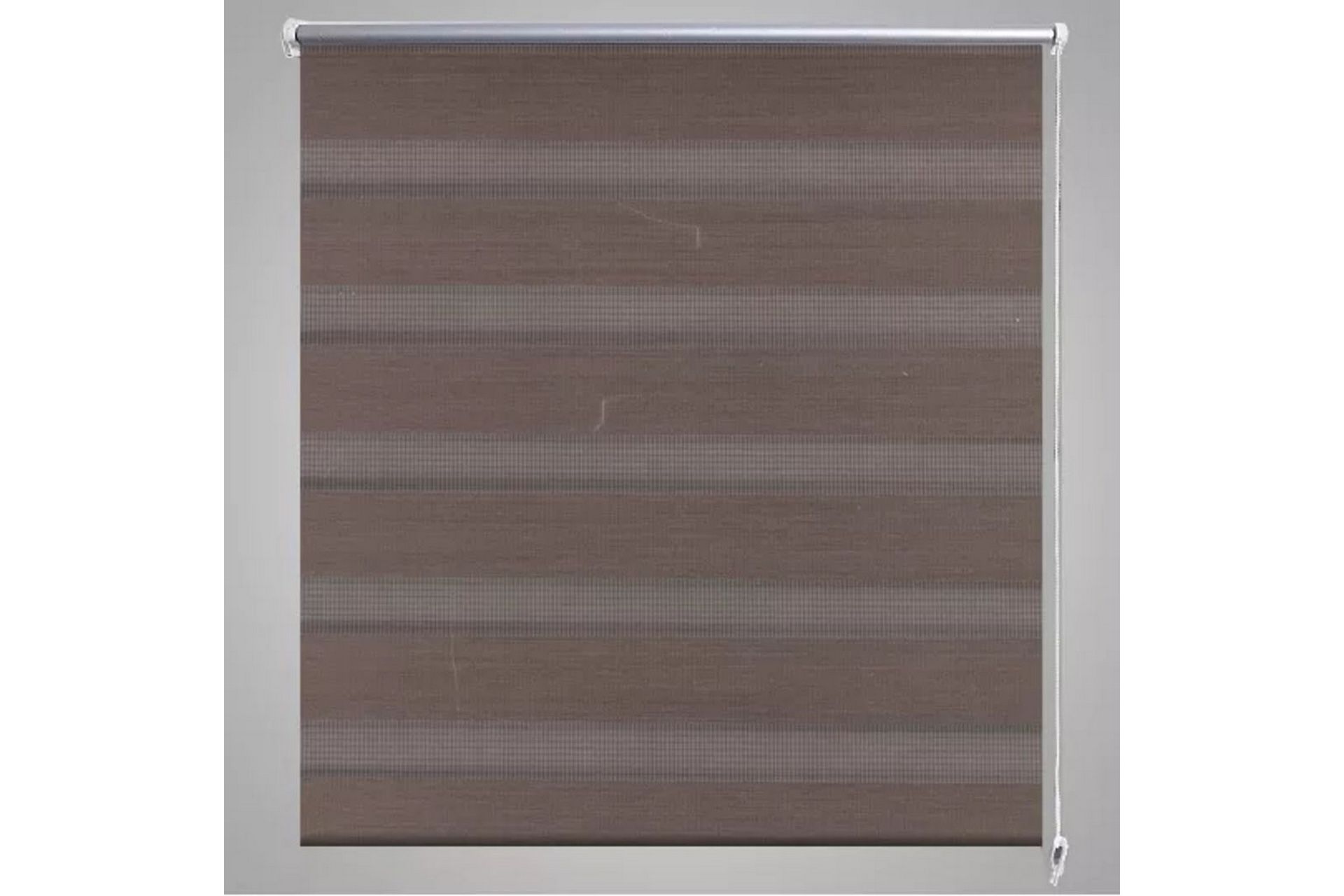 Zebra Gardiner 70 x 120 cm Kaffe Farge - Brun/Transparent - Tekstiler - Gardiner - Rullegardin