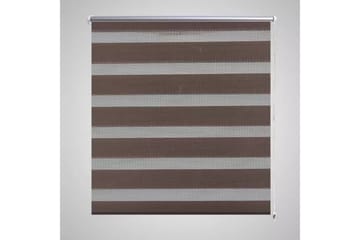 Zebra Gardiner 70 x 120 cm Kaffe Farge - Brun/Transparent - Tekstiler - Gardiner - Rullegardin
