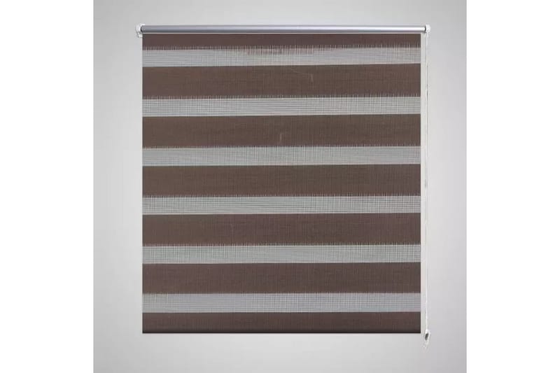 Zebra Gardiner 70 x 120 cm Kaffe Farge - Brun/Transparent - Tekstiler - Gardiner - Rullegardin