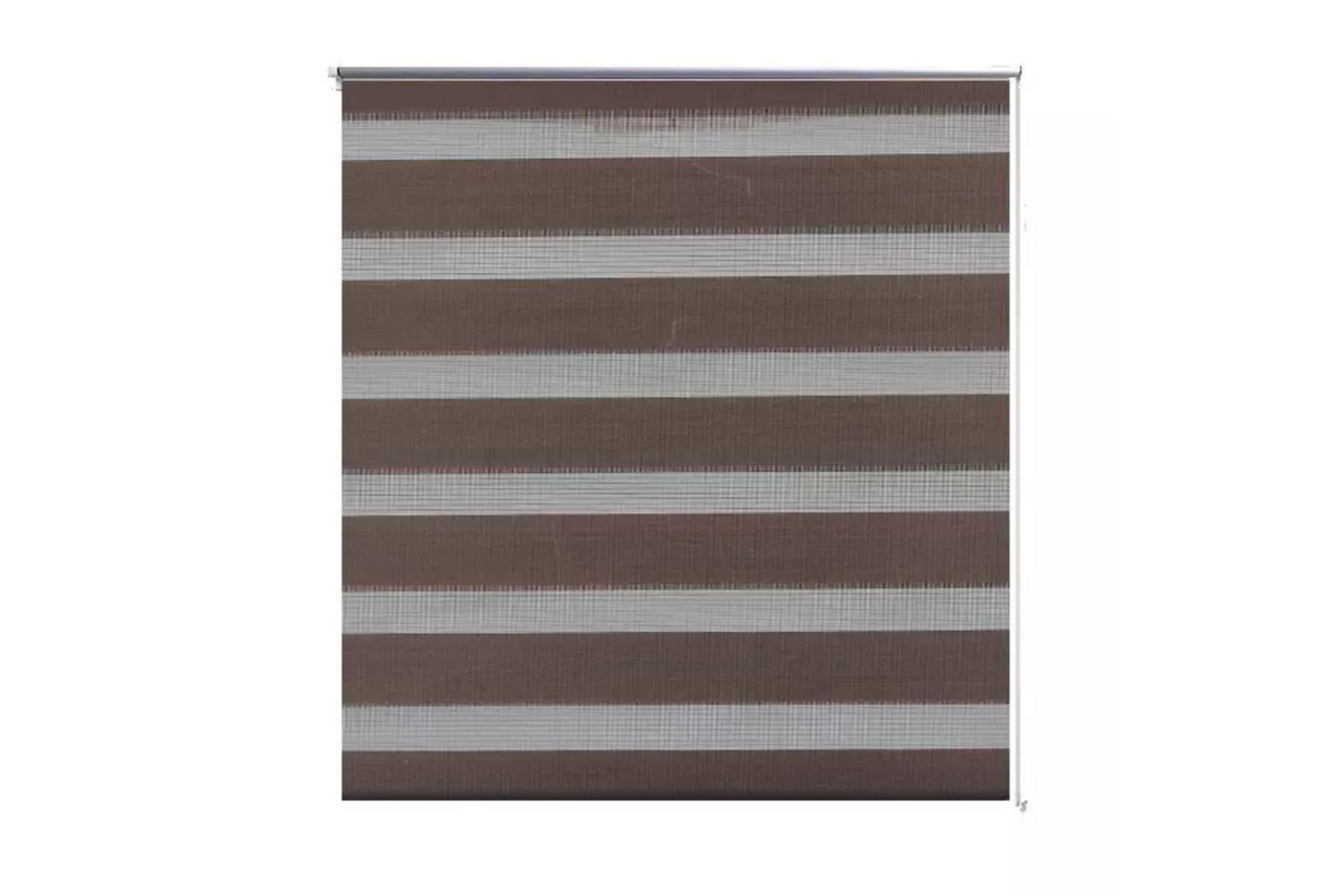 Zebra Gardiner 70 x 120 cm Kaffe Farge - Brun/Transparent - Tekstiler - Gardiner - Rullegardin