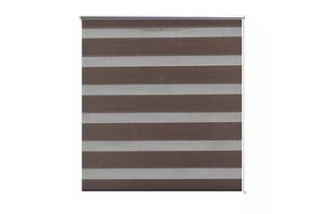 Zebra Gardiner 70 x 120 cm Kaffe Farge - Brun/Transparent - Tekstiler - Gardiner - Rullegardin